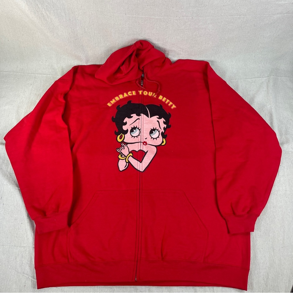 New Betty boop full zip hoodie size 3xl
